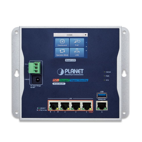 WGR-500-4PV » 4-port Gigabit Router