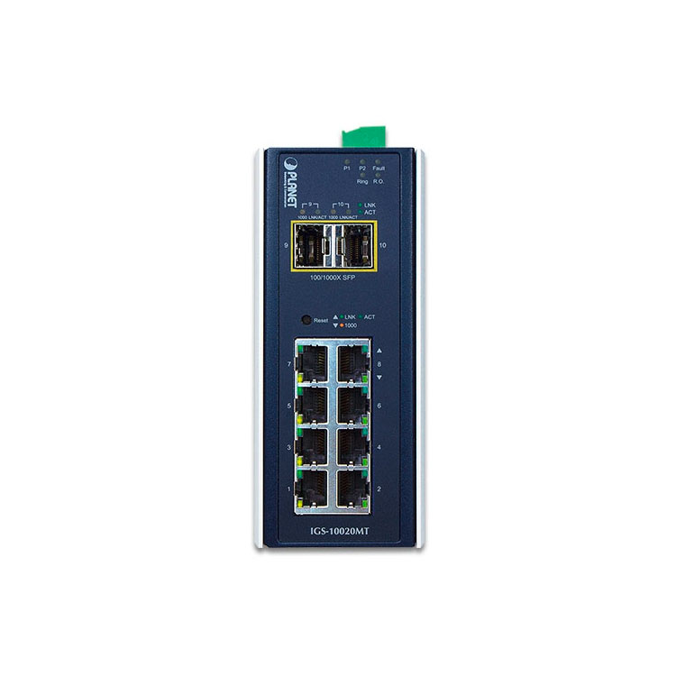 IGS-10020MT » 10-port Managed Gigabit Switch