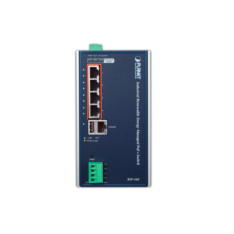 BSP-360 » 5-port Gigabit Managed Switch/Router