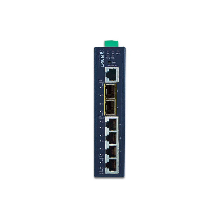 IGS-5225-4T2S »  6-port Managed Ethernet Switch